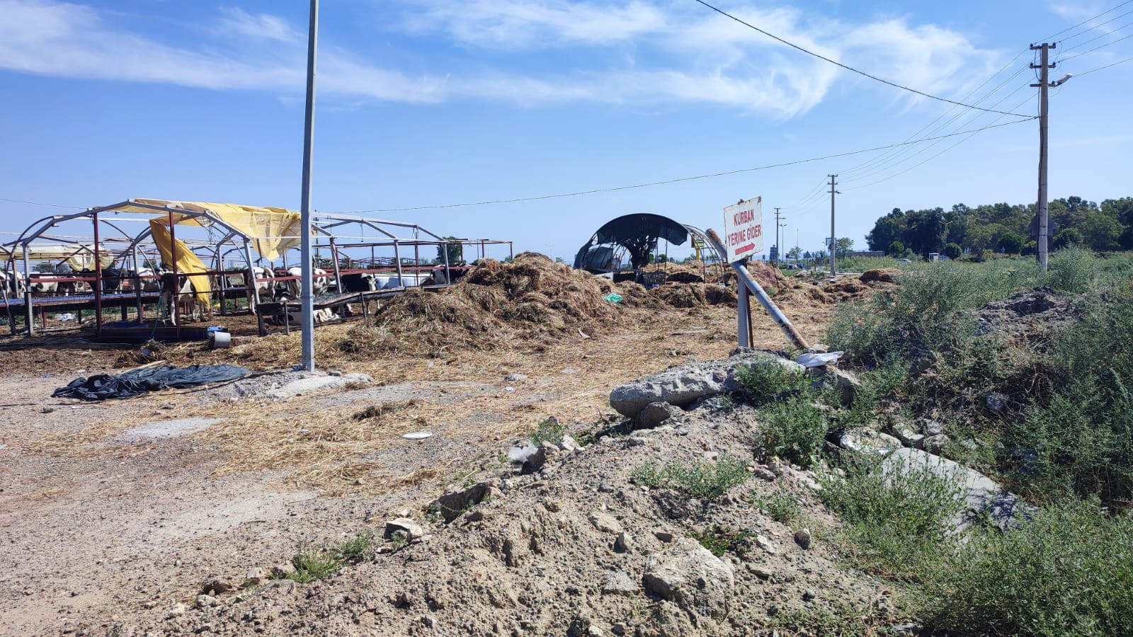 ÇİĞLİ KAKLIÇ MAHALLEMİZİN HAZİN HALİ…