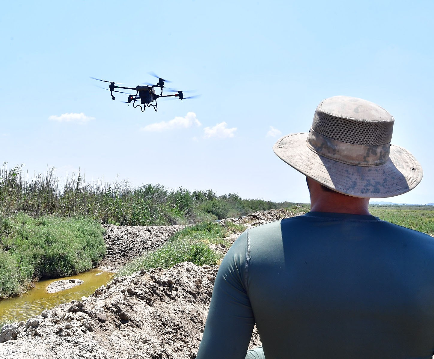 İzmir’de sivrisinek ile dronlu mücadele