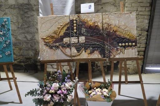 Kadına şiddete “resim” ile hayır dediler