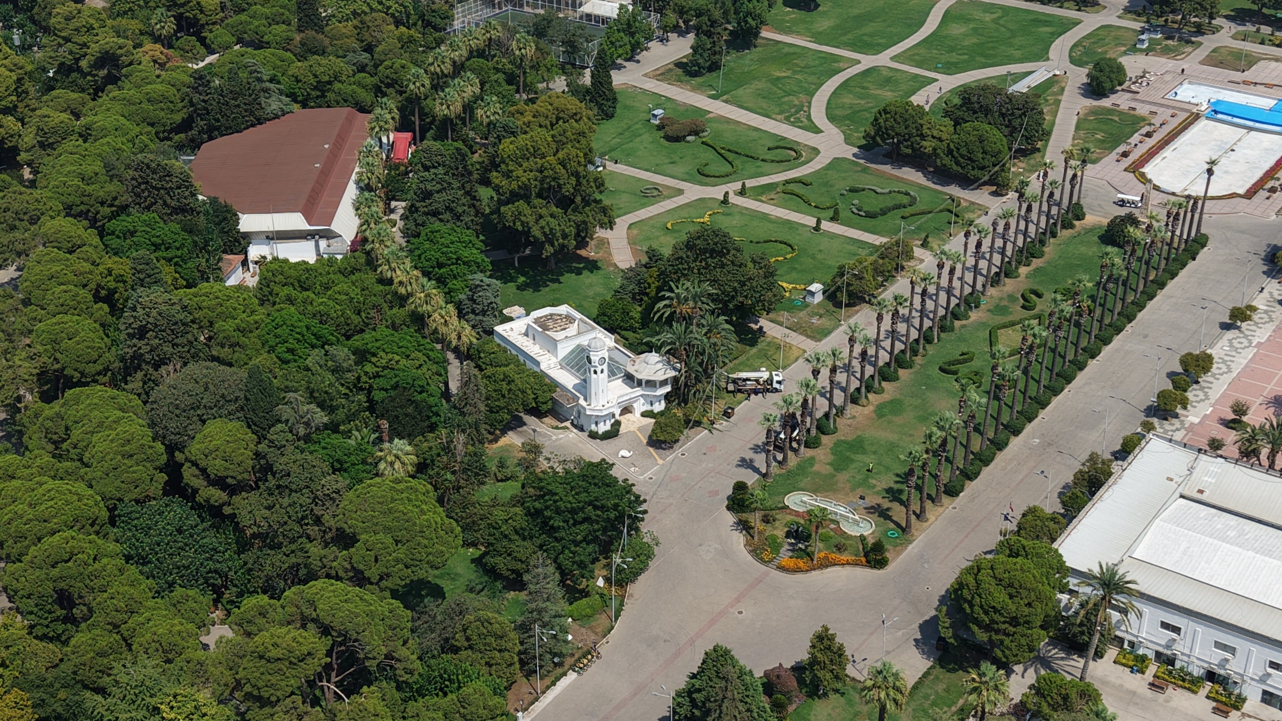 95. İzmir Enternasyonal Fuarı öncesi Kültürpark’ta hazırlıklar hız kazandı