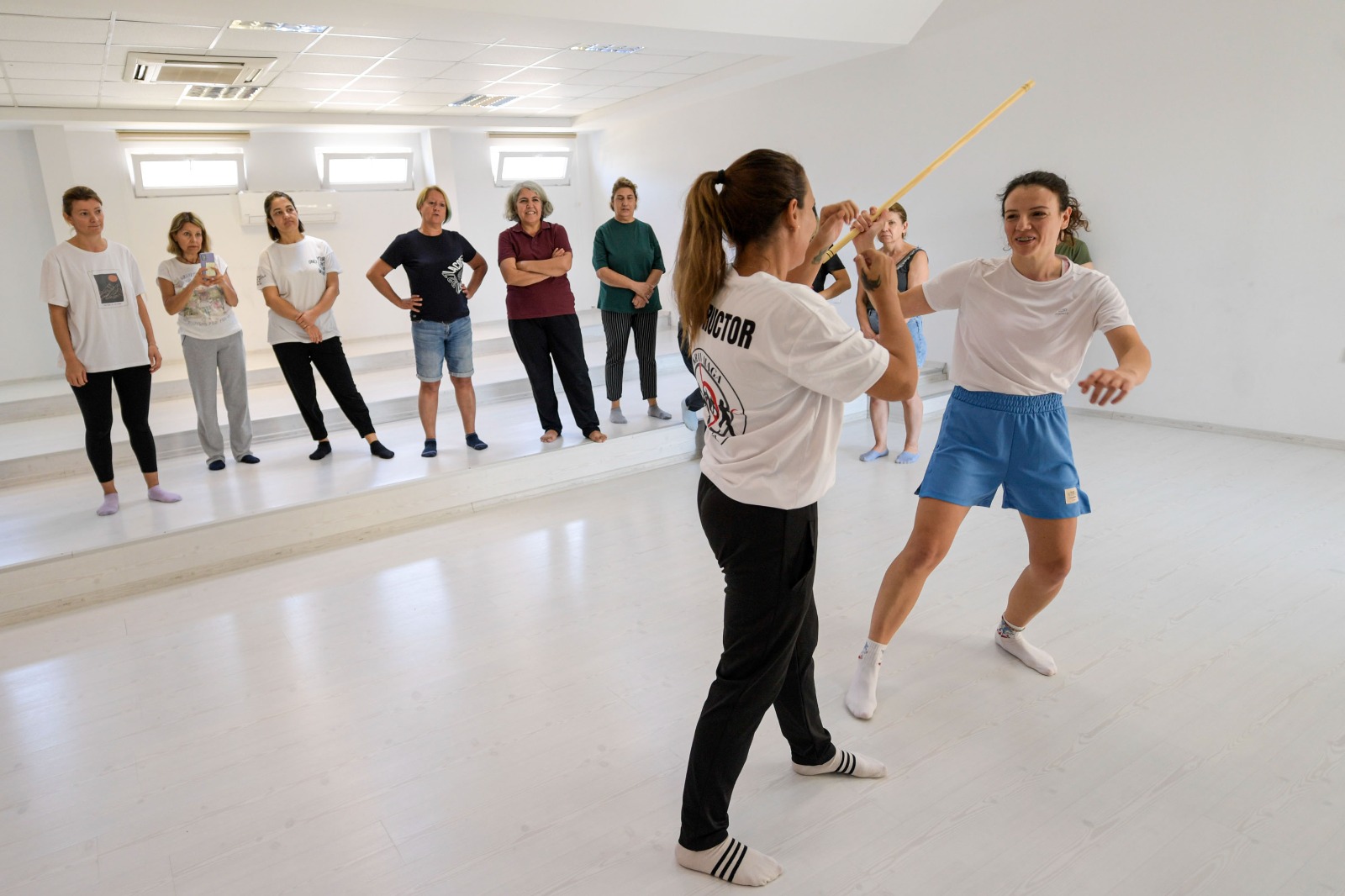 Büyükşehir'den kadına şiddete karşı “Temel Savunma Atölyesi”