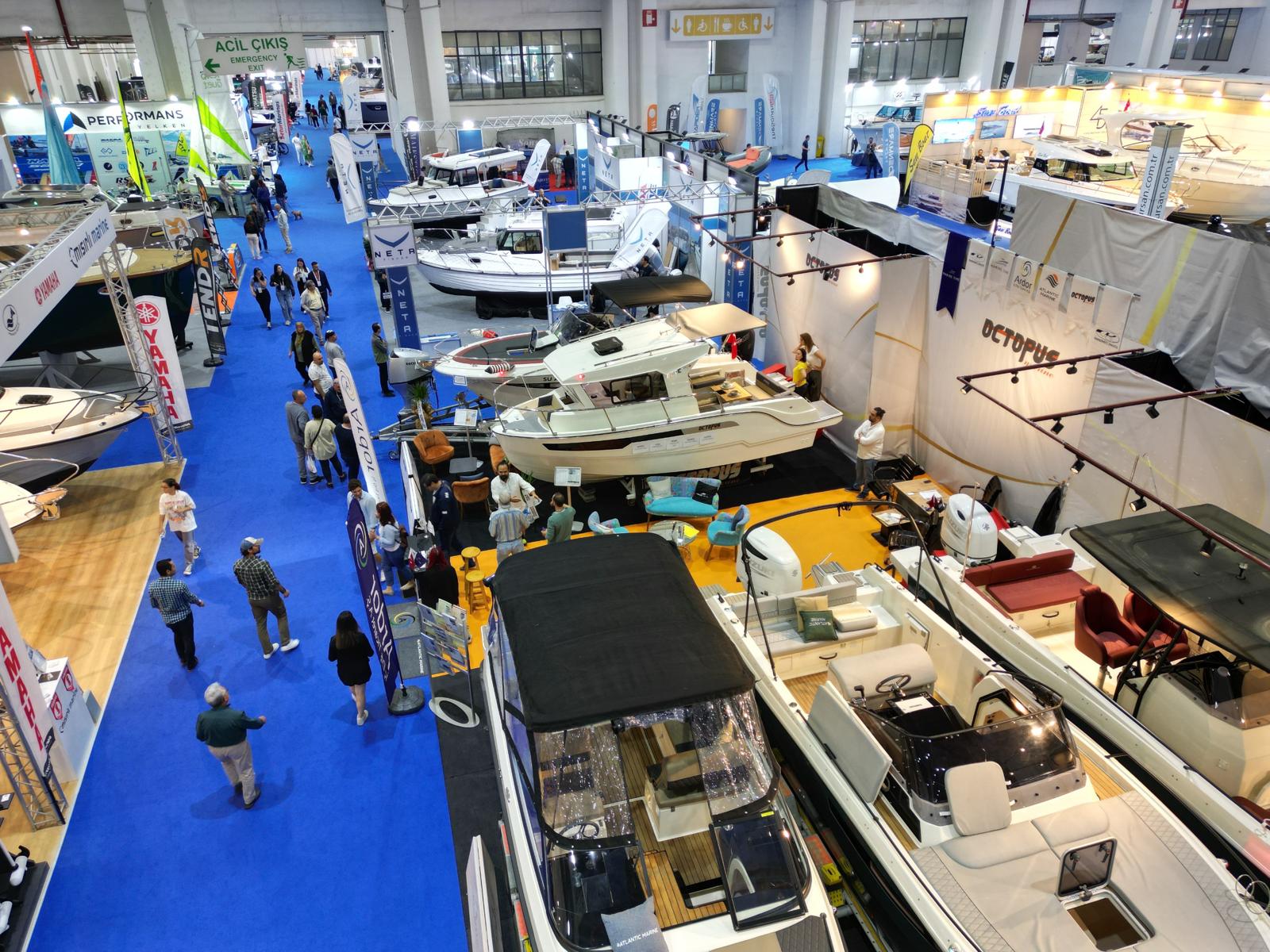 Deniz ve tekne tutkunları bu fuarda sergilenecek