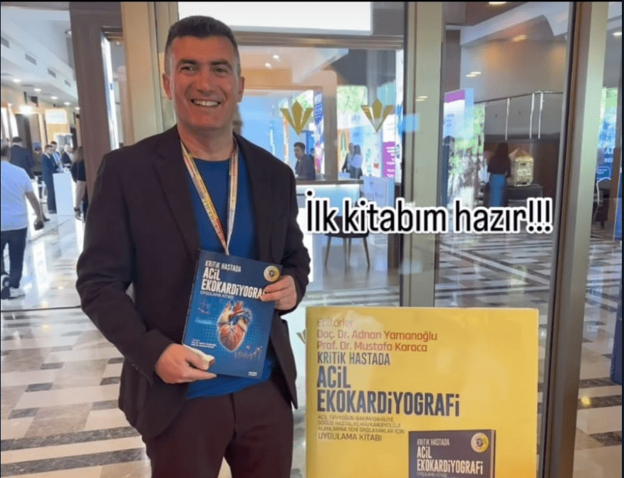 Çiğli Eğitim ve Araştırma Hastanesi Başhekimi Doç. Dr. Adnan Yamanoğlu’ndan Yeni Kitap: “Acil Ekokardiyografi”