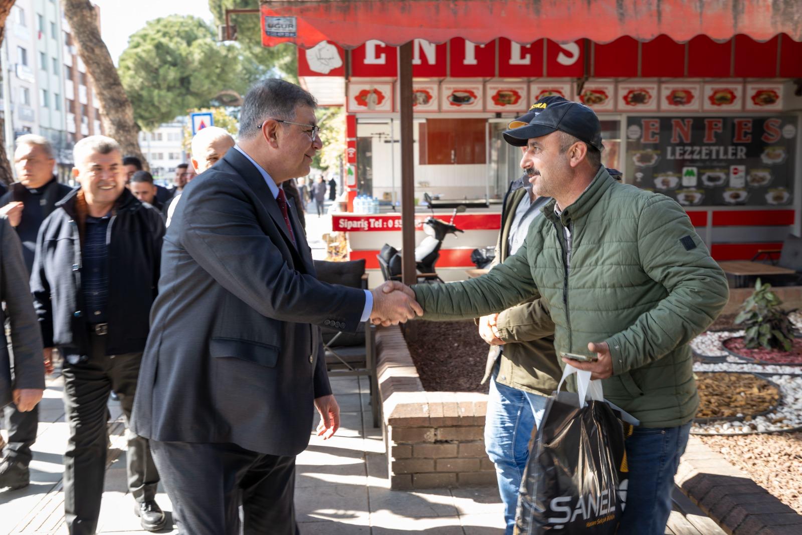 Başkan Tugay’ın Ödemiş mesaisi  “Kimsesizlerin kimsesi olacağız”