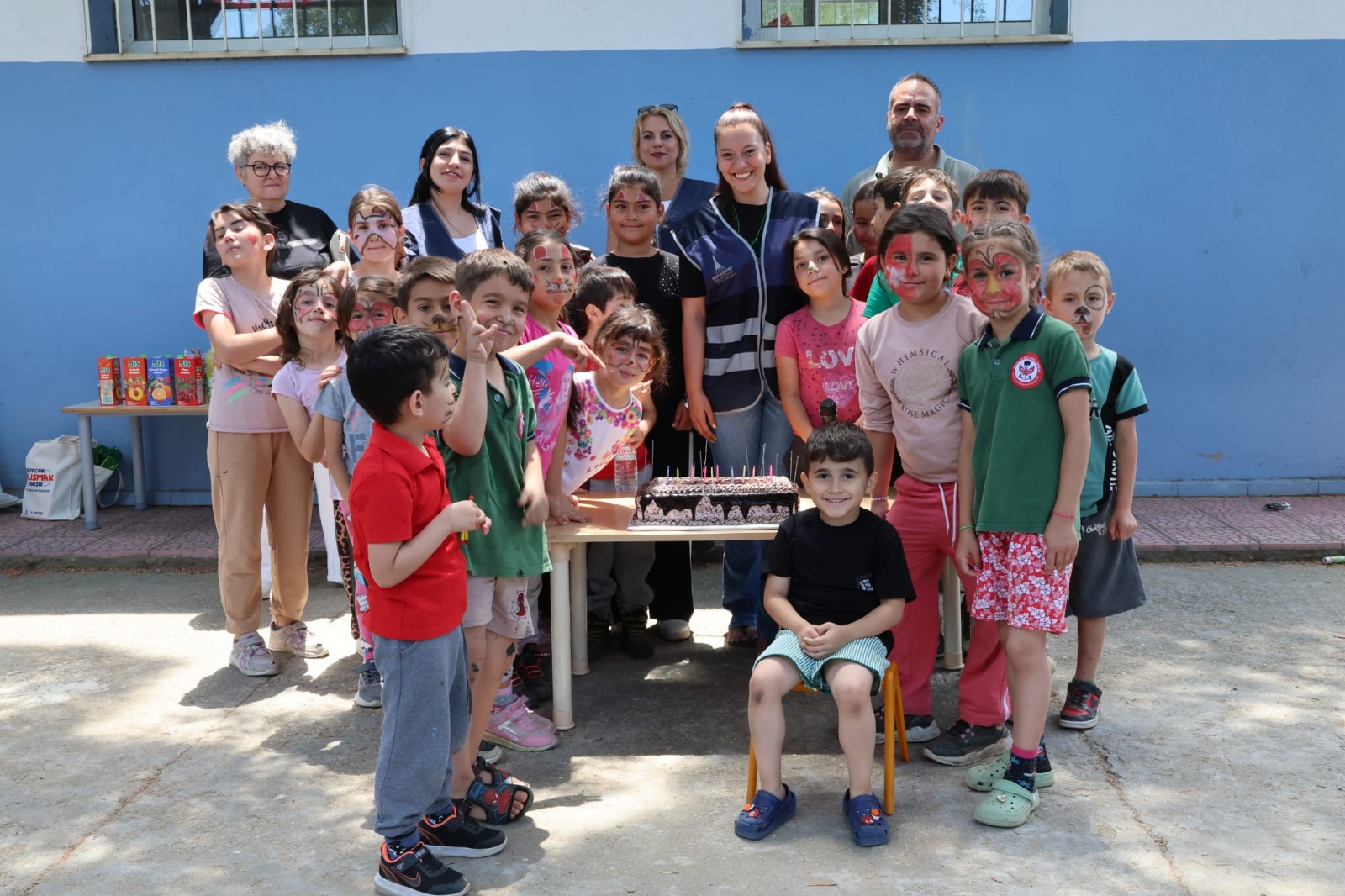 Kirazlı öğrencilere unutulmaz yıl sonu eğlencesi