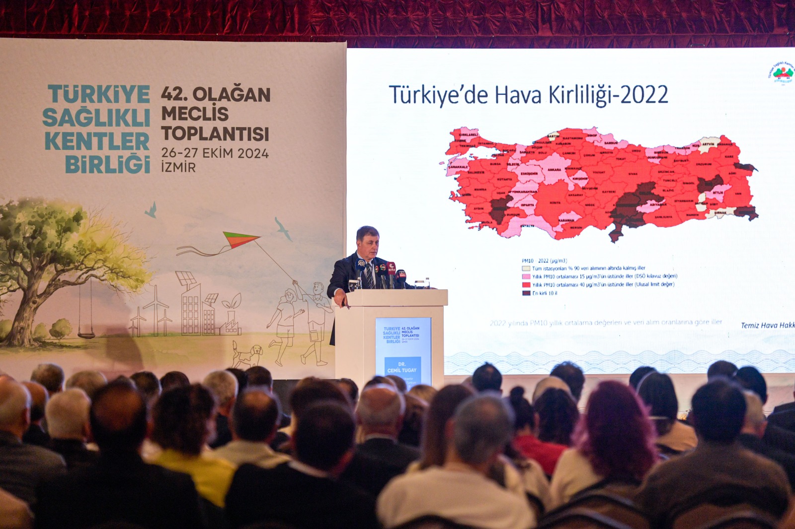 Türkiye Sağlıklı Kentler Birliği İzmir’de toplandı