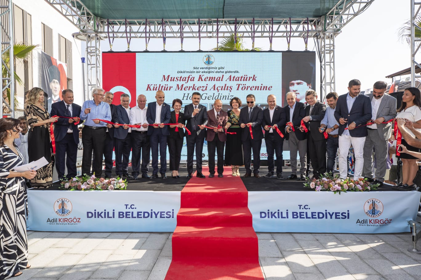 Dikili kültür merkezine kavuştu  Soyer: “İzmir yine dönüşümün lokomotifi olacak”