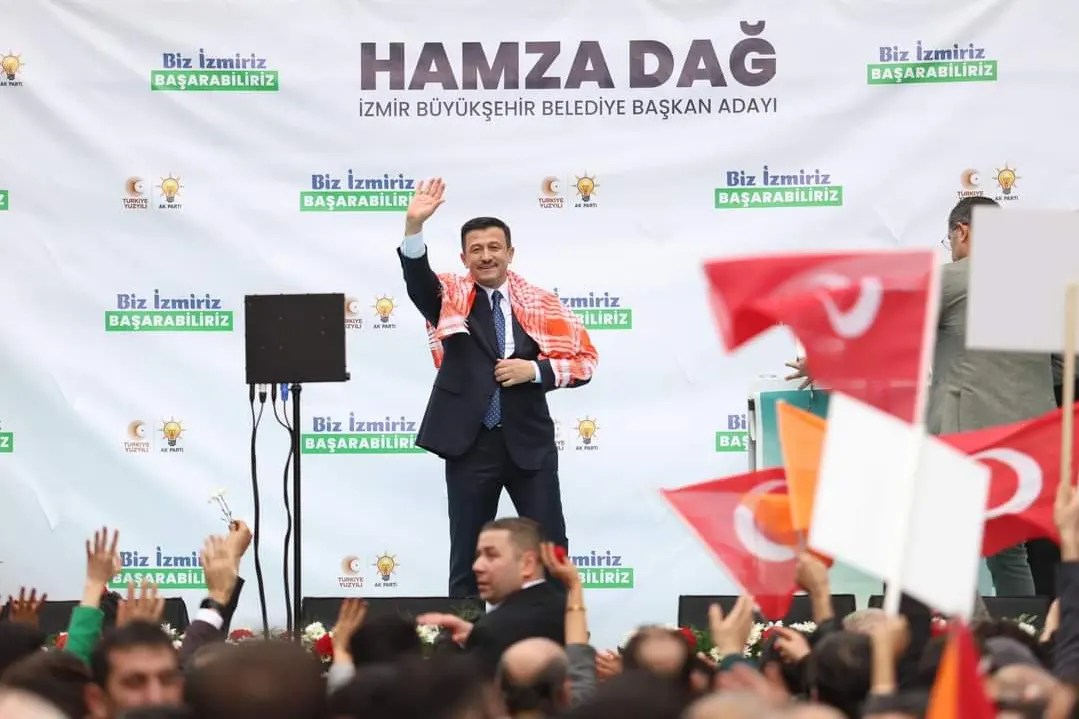 AK Parti İzmir'den Dağ için görkemli karşılama...