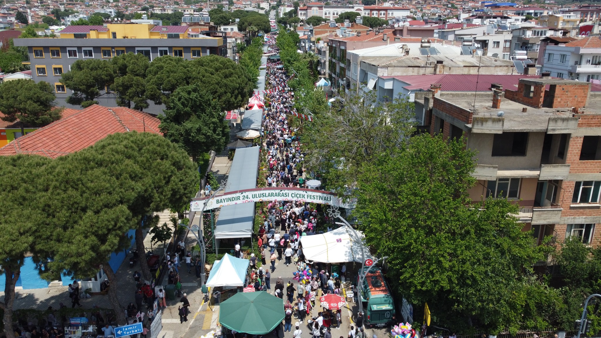 Bayındır Çiçek Festivali Son Gününde de Doldu Taştı