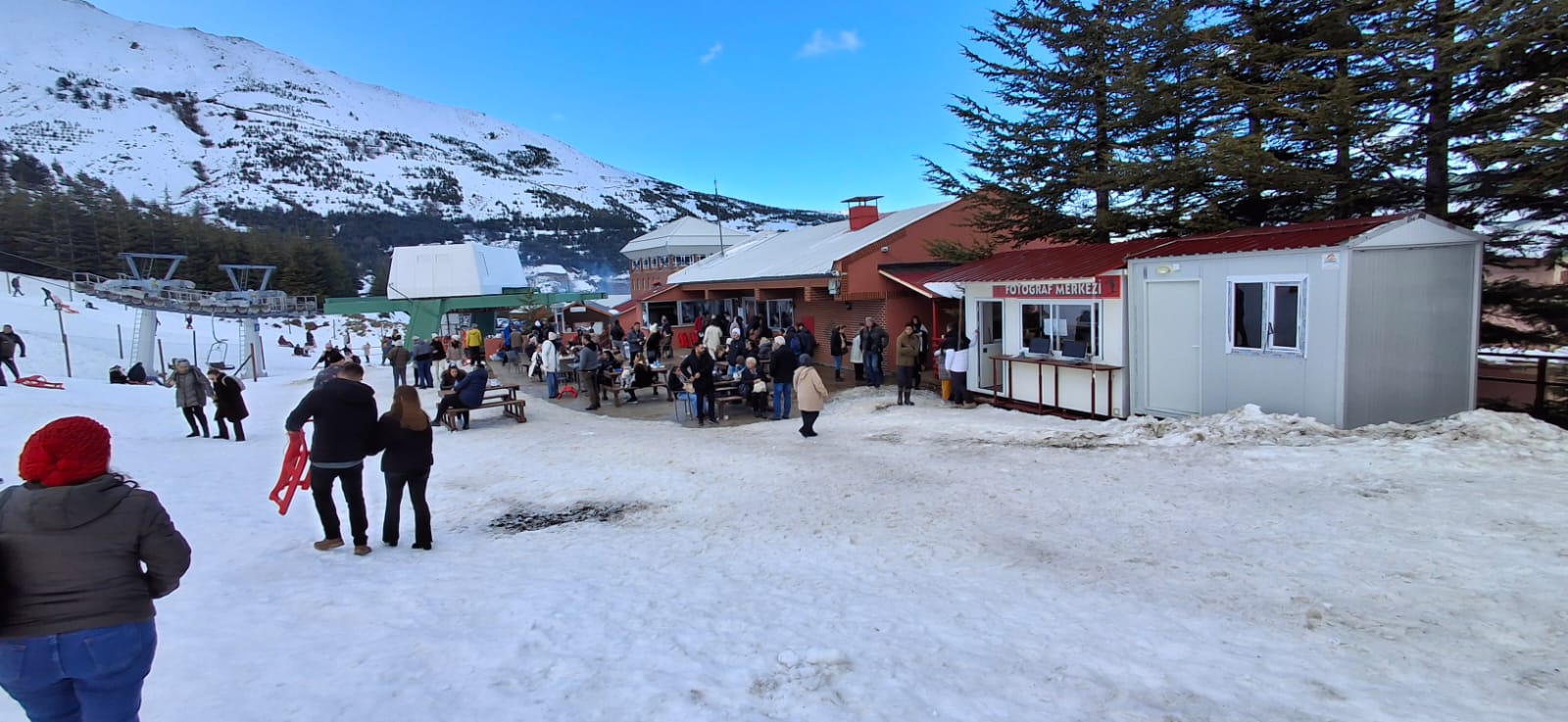 Bozdağ Kayak Tesisleri doldu taştı