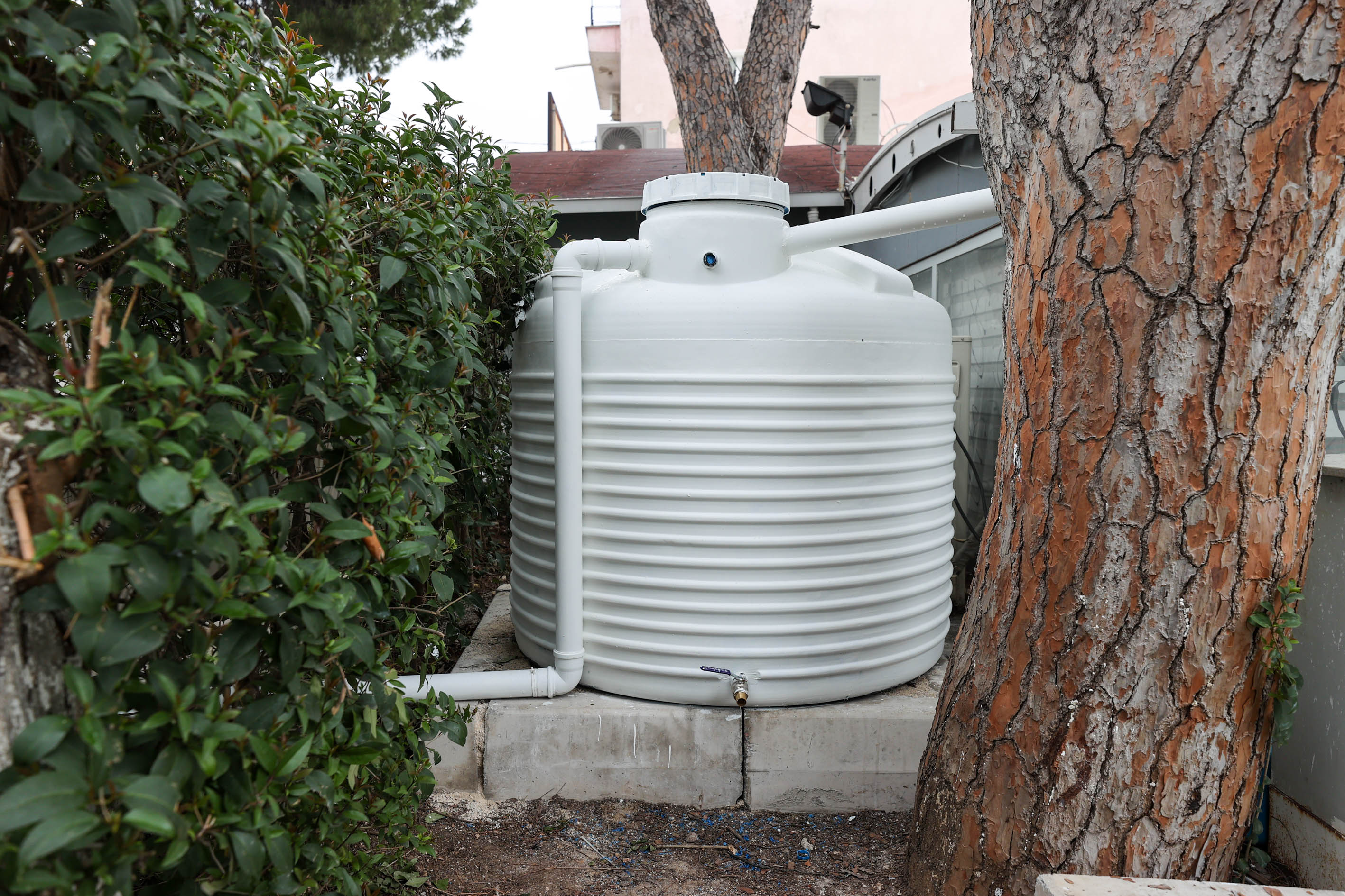 Buca kuraklıkla mücadele için yağmur suyunu hasat edecek