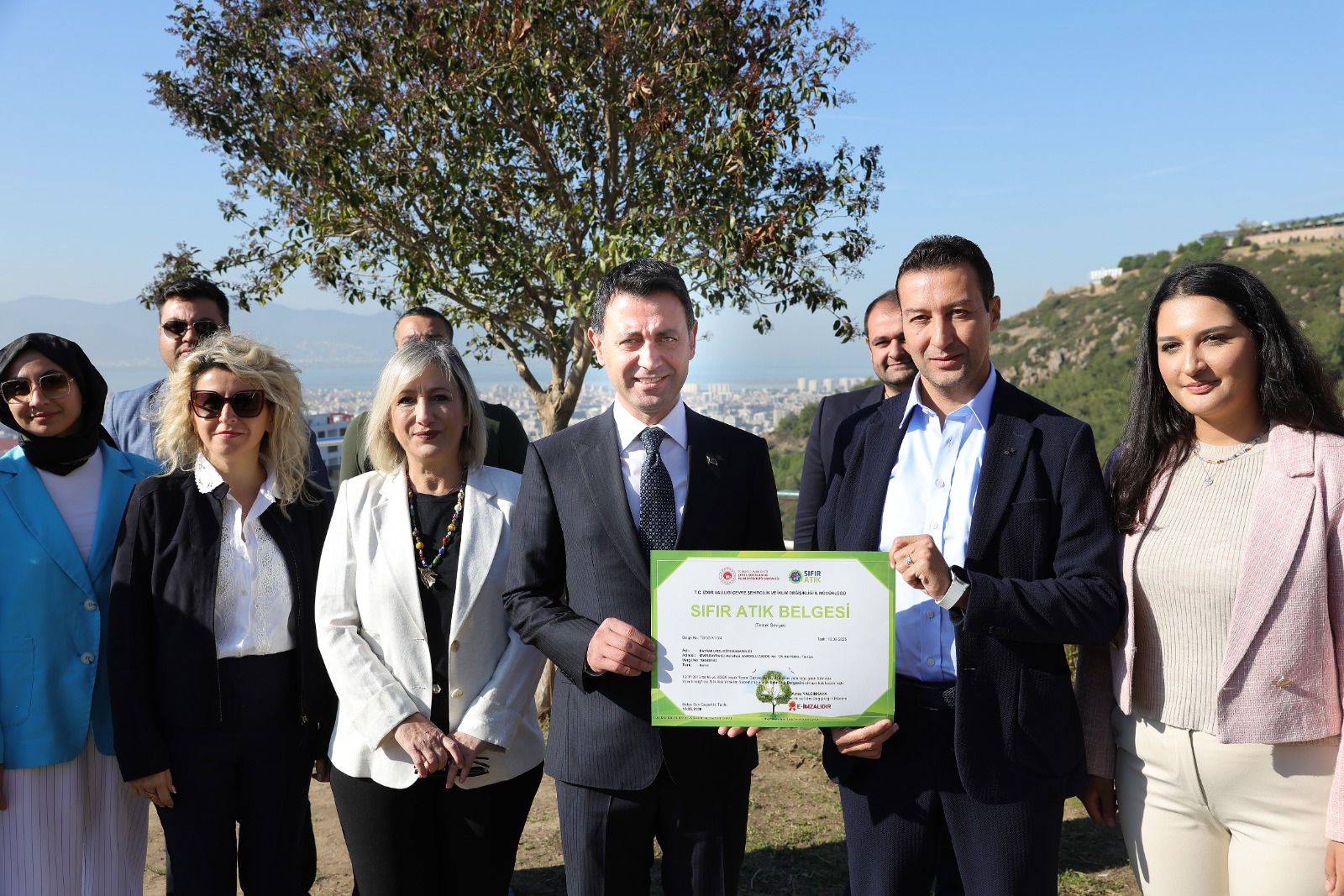 Bayraklı belediyesinden çevreci başarı -  ilçe geneli “sıfır atık belgesi” alındı