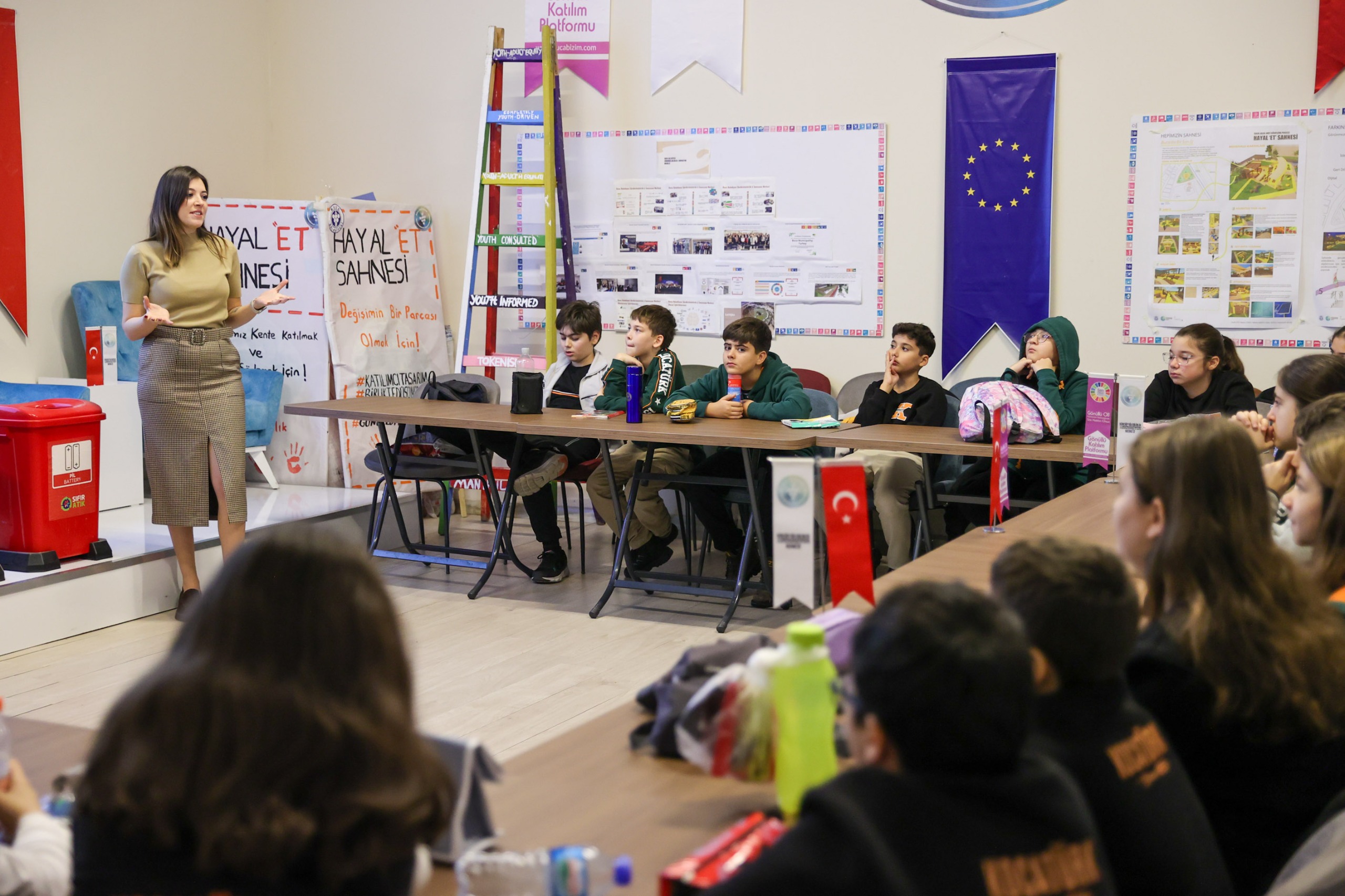 Buca’da çocuklara iklim değişikliği eğitimi