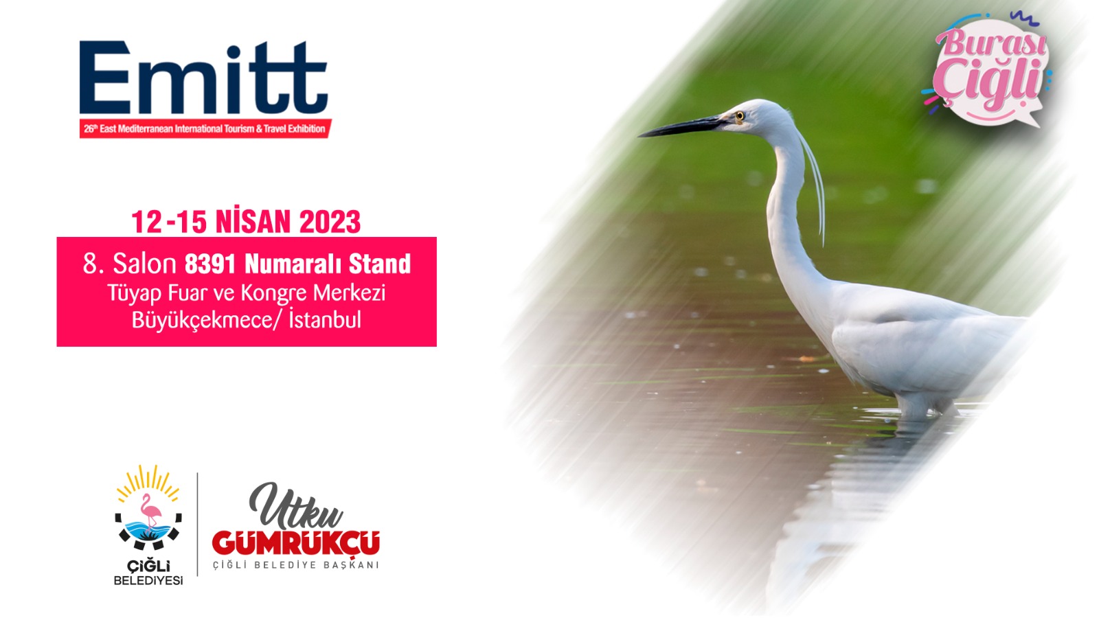 Çiğli Belediyesi EMITT 2023’e Hazır