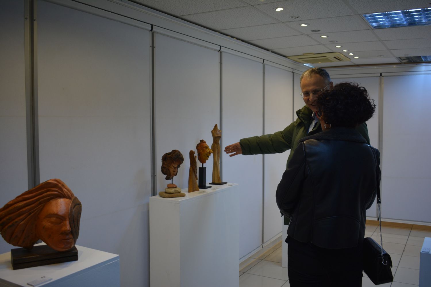 EÜ’de “Yüzleşme” heykel sergisi sanatseverlerle buluştu