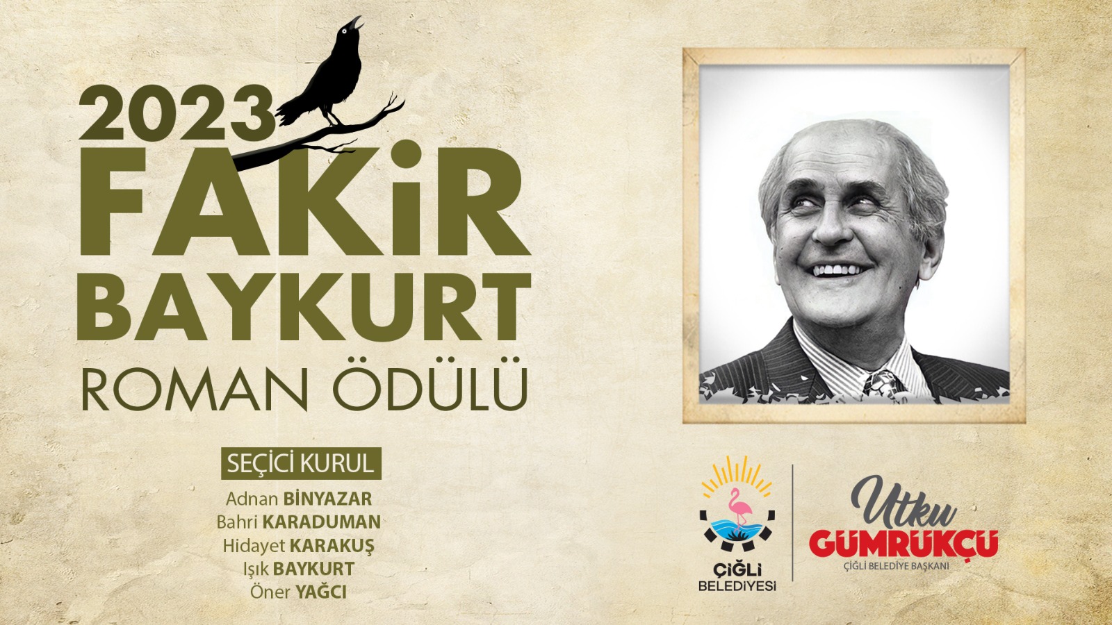 Çiğli’de 2023 Fakir Baykurt Roman Ödülü için Geri Sayım Başladı