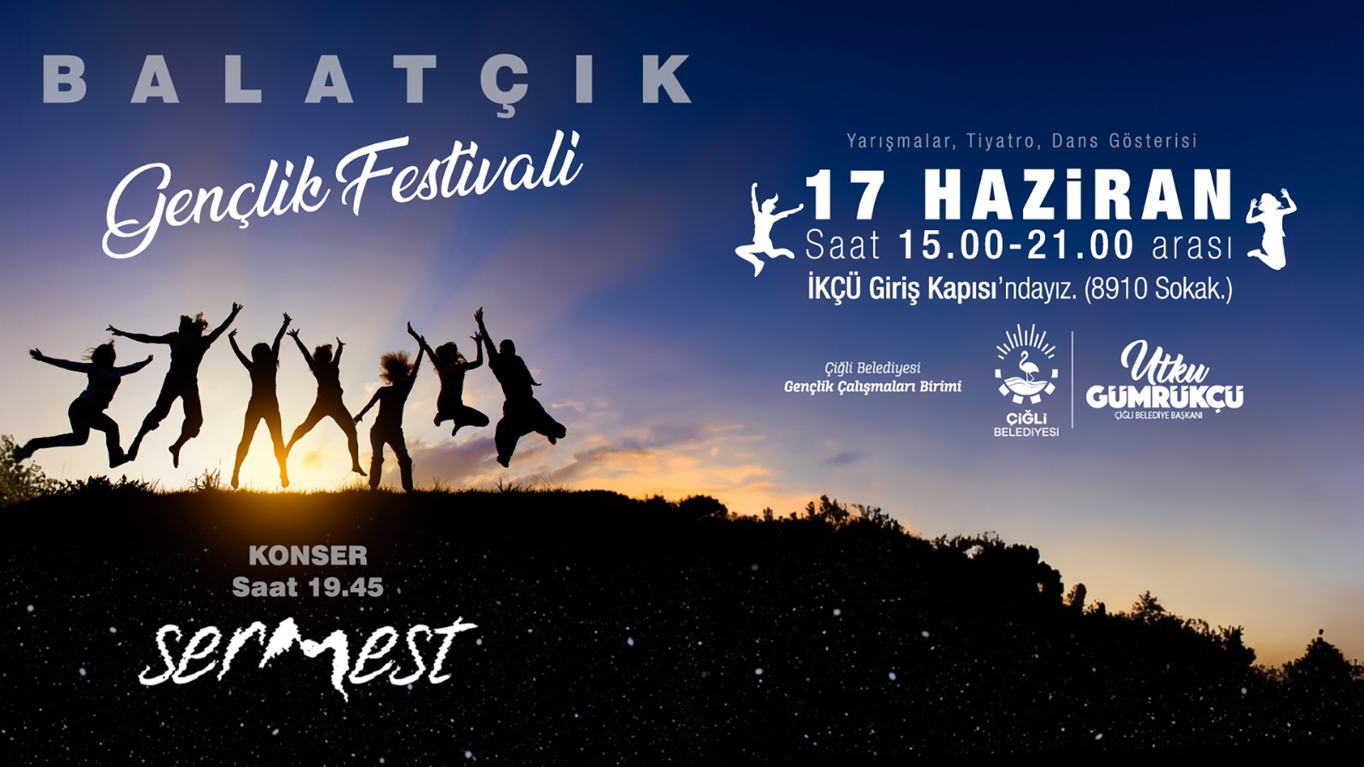 Çiğli’de Gençlik Festivali için Geri Sayım Başladı