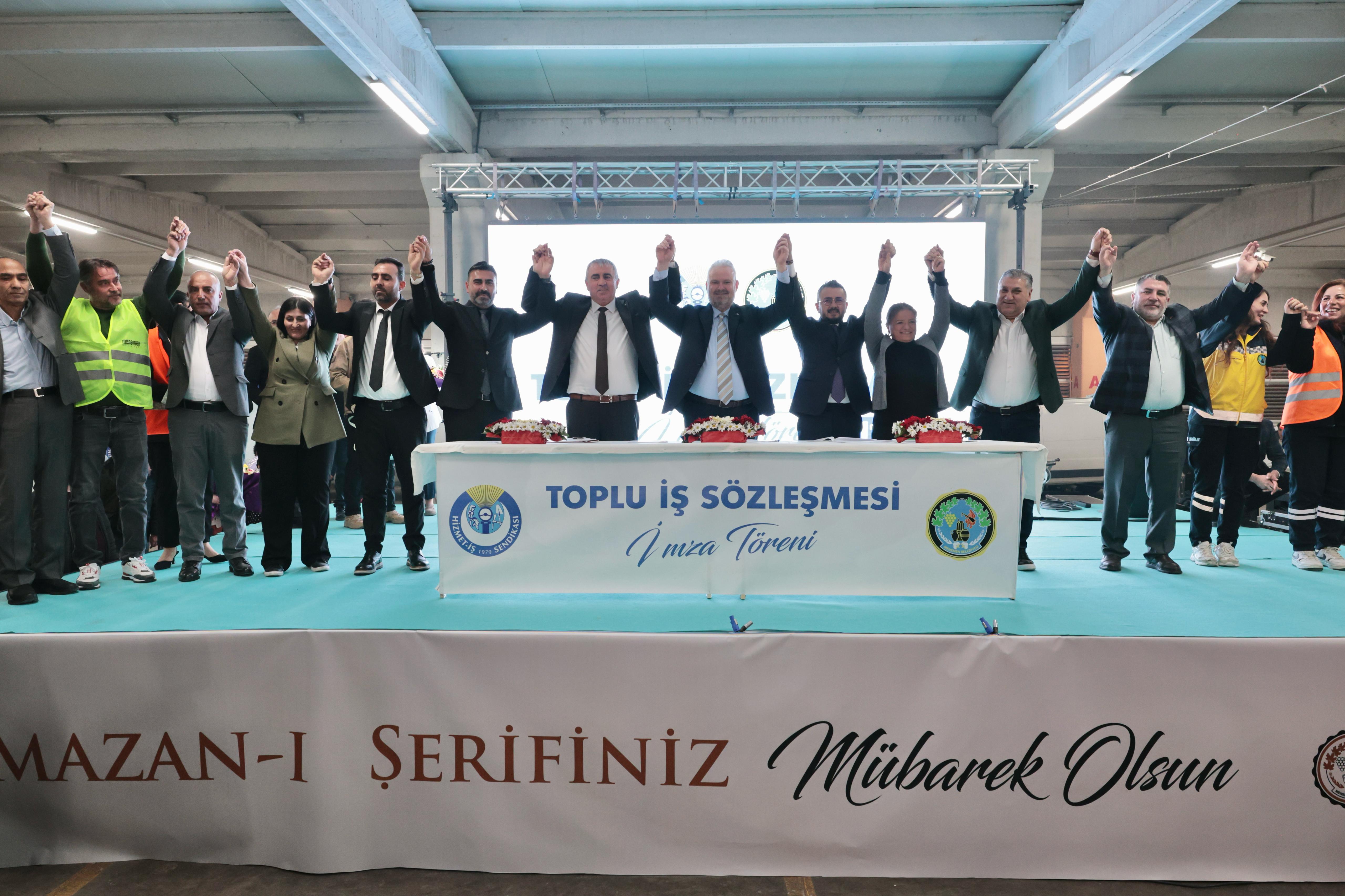 Başkan Pehlivan'dan personele zam müjdesi