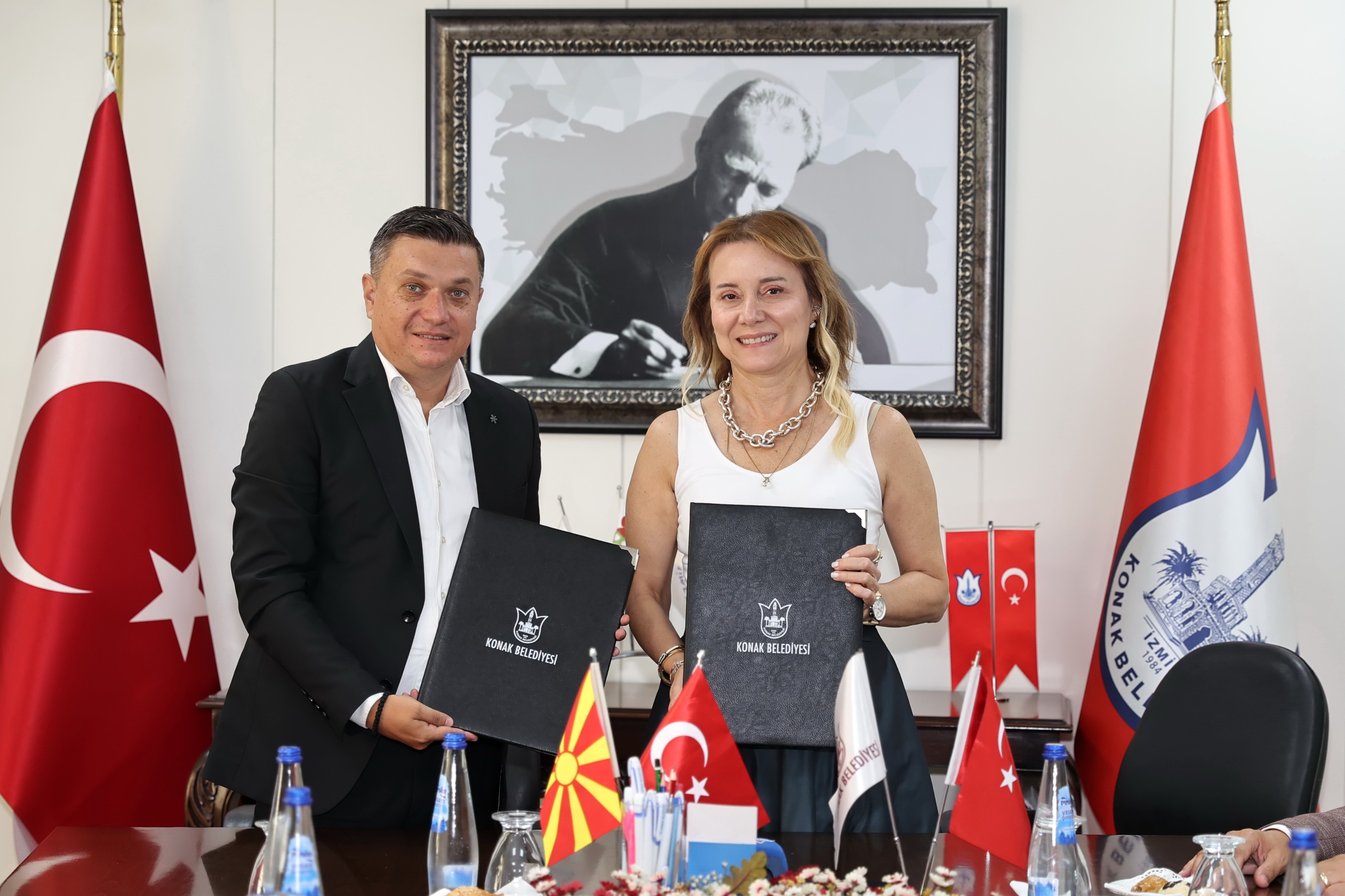 Konak’tan Gradsko ile kardeşlik protokolü  Konak ve Gradsko arasında ‘Kardeş Şehir’ imzaları atıldı