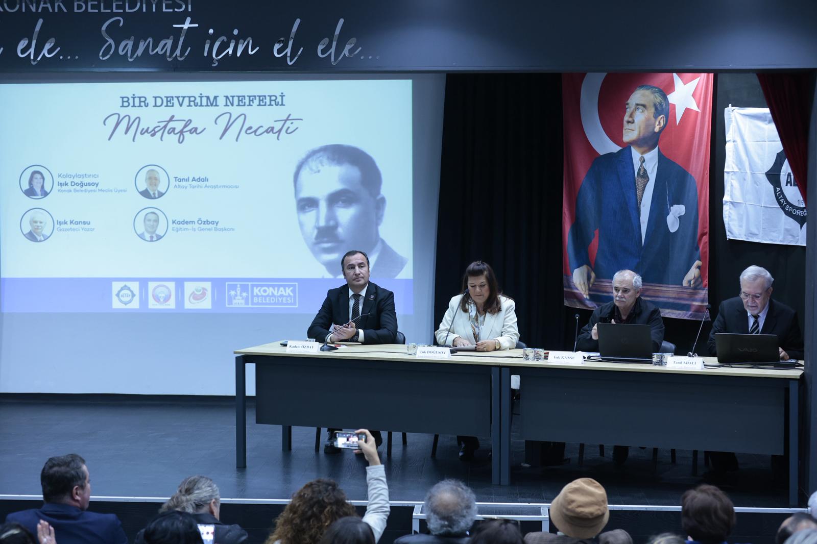 Mustafa Necati Öğretmenler Günü’nde Konak’ta anıldı