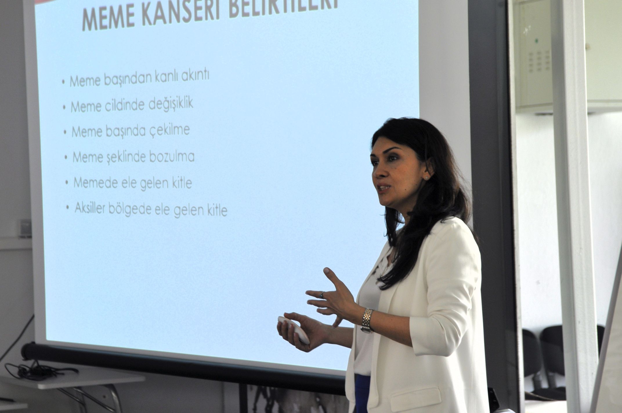 “Her 8 kadından 1’i kansere yakalanma riski taşıyor”