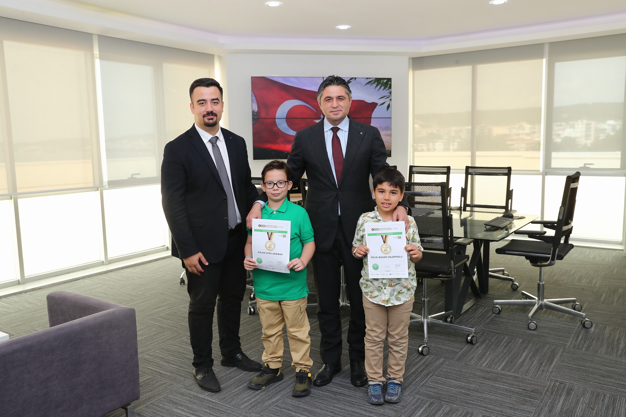 Robotik Kodlamada Dünya 1.Si Ve 3.Sü Aliağa’dan