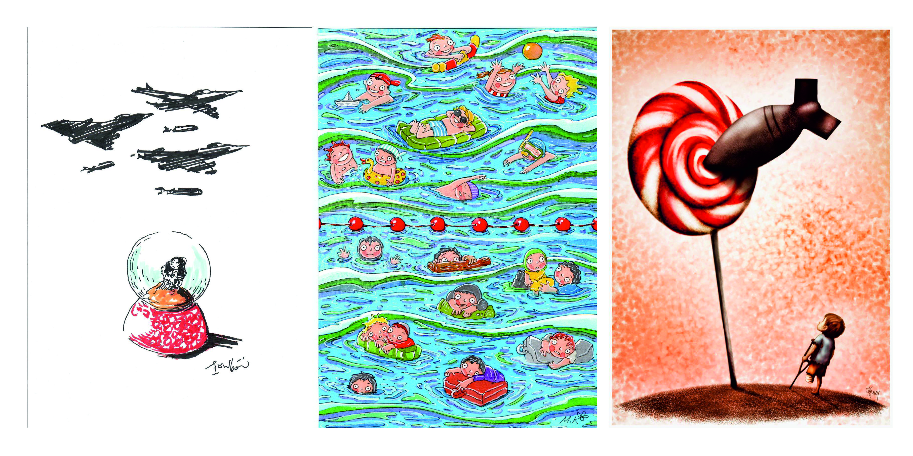 9. Eflatun Nuri Ulusal Karikatür Yarışması'nda Kazananlar Belli Oldu
