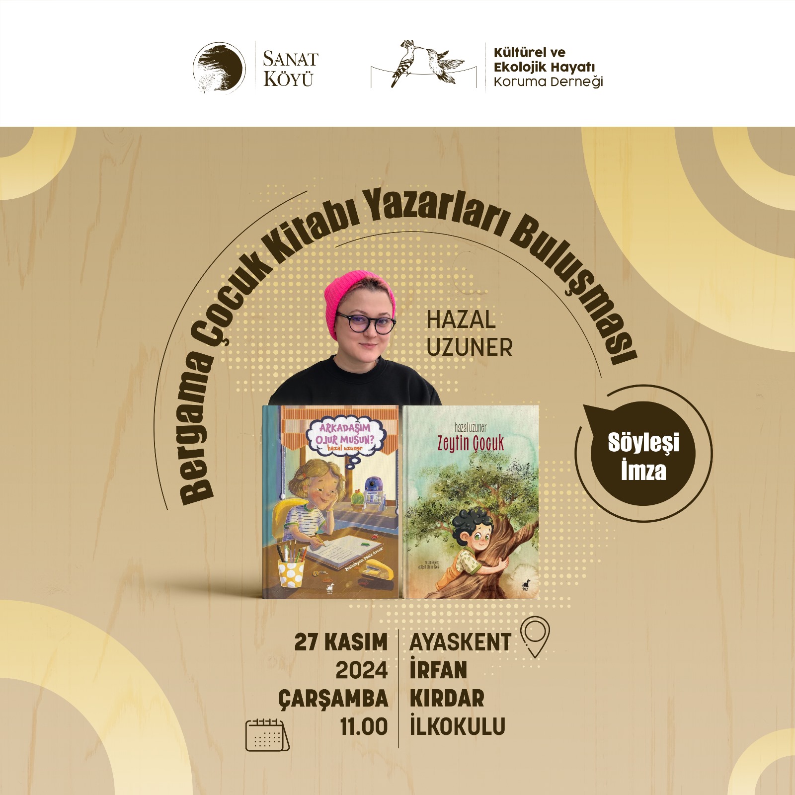    Bergama’da çocuklar yazarlarla buluşacak