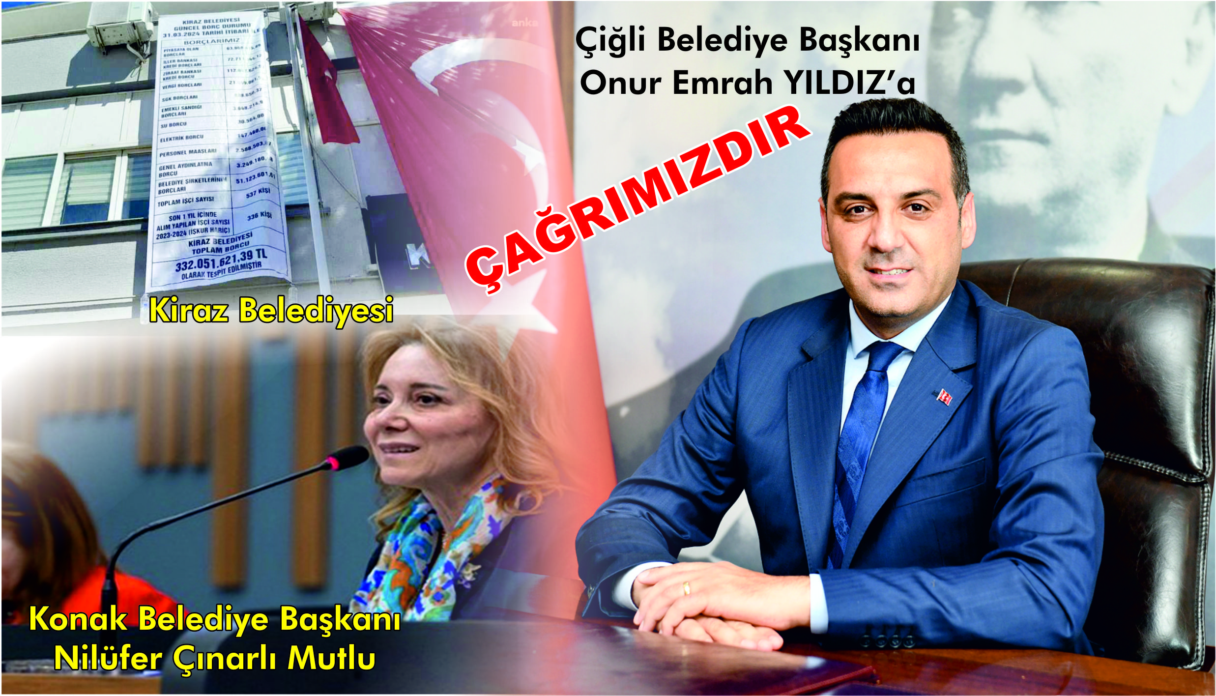 Çiğli Belediye başkanı Onur Emrah Yıldız’a Çağrımızdır…