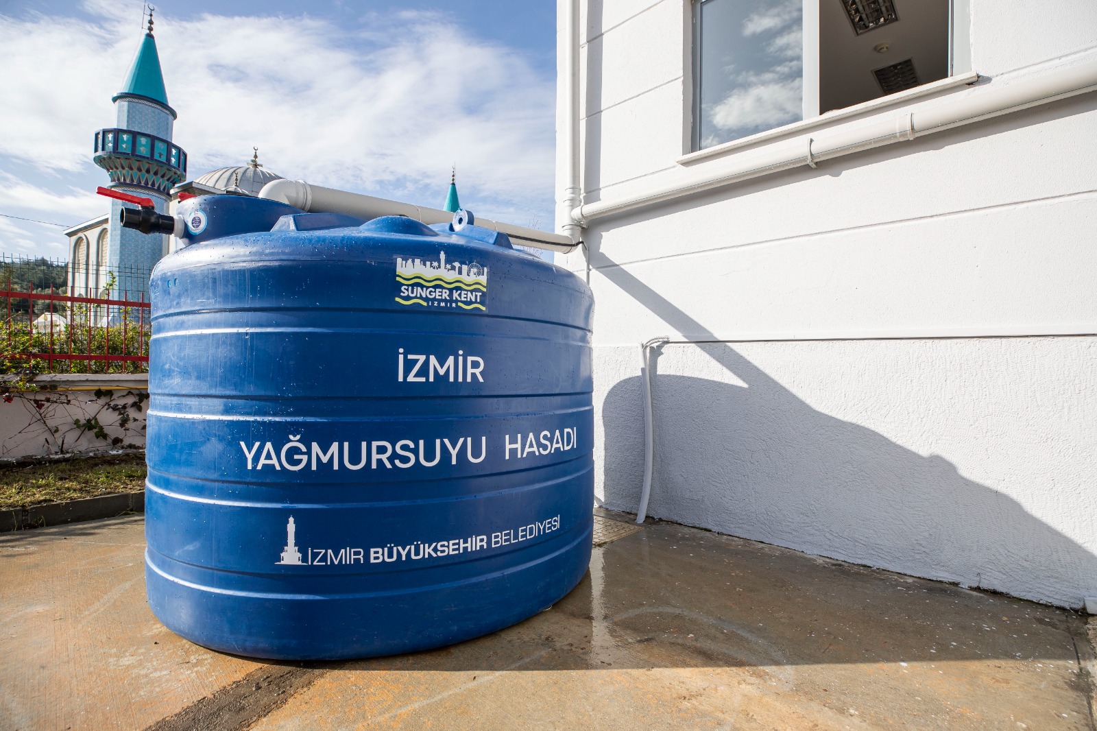 İzmir İtfaiyesi’nden kuraklığa karşı örnek proje