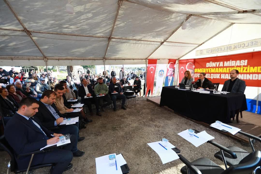 Efes Selçuk’ta Meryem Ana Evi mücadelesi sürüyor: Yılın ilk meclisi nöbet alanında!