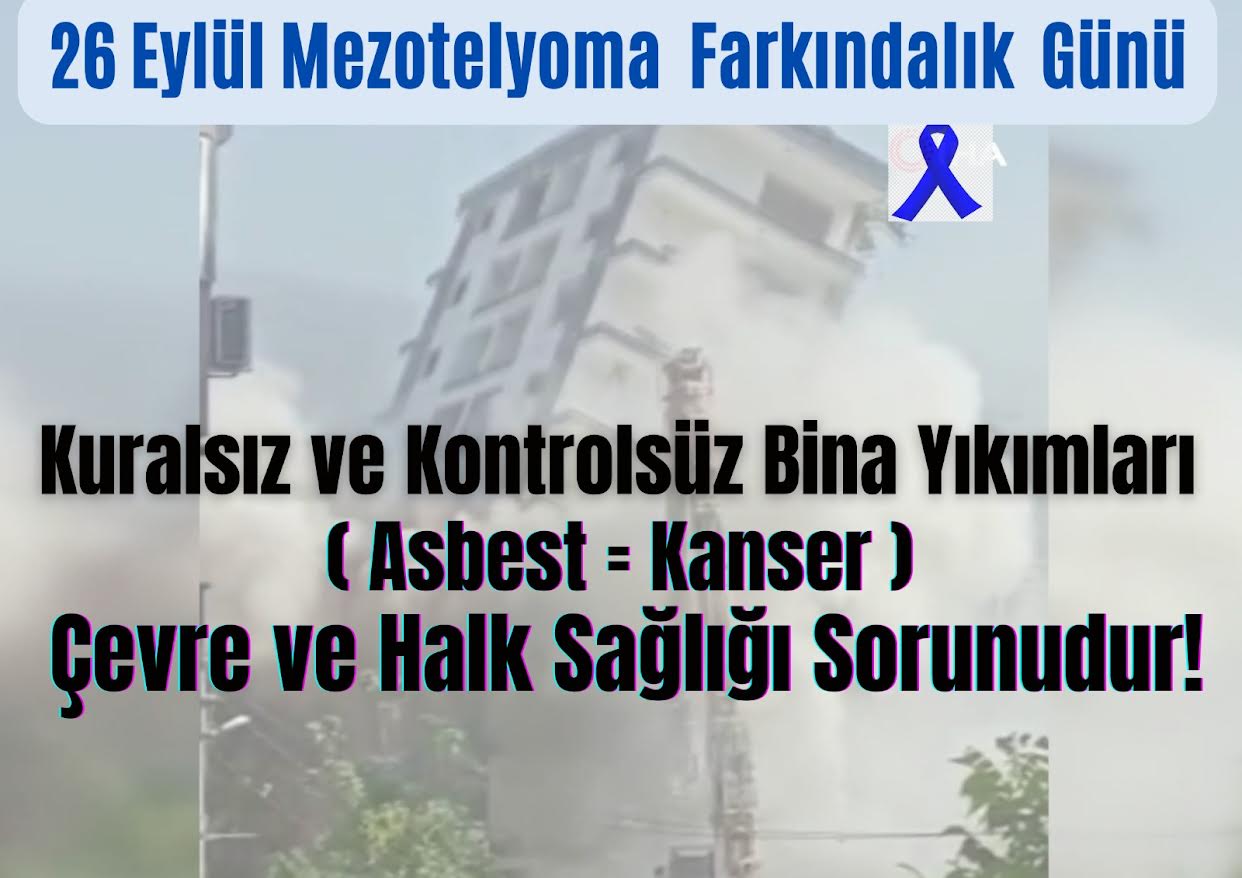 26 Eylül Mezotelyemo Farkındalık Günü