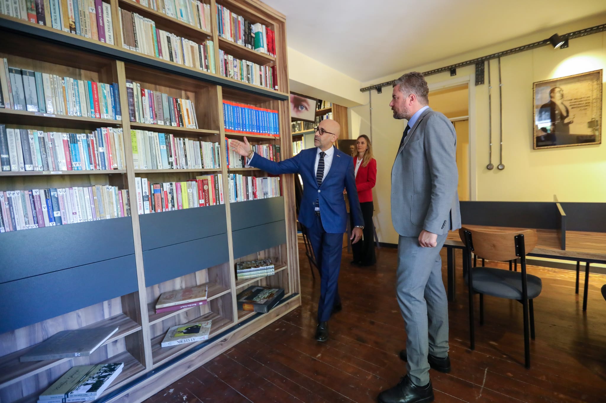 Buca Belediyesi’nden “Cumhuriyet’te İkinci Yüzyıl Atatürk Kütüphanesi”