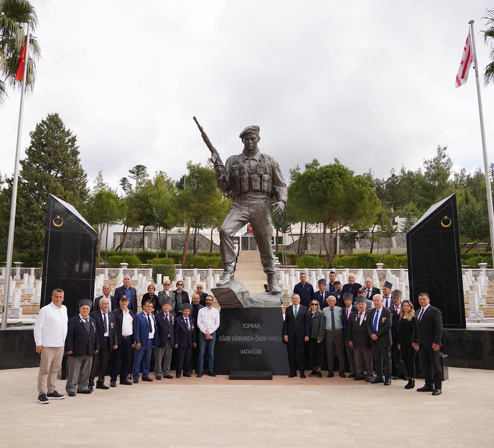 Kıbrıs Barış Harekatı’na katılan Ayvalıklı Gaziler 51 Yıl Sonra Yavru Vatan’da…