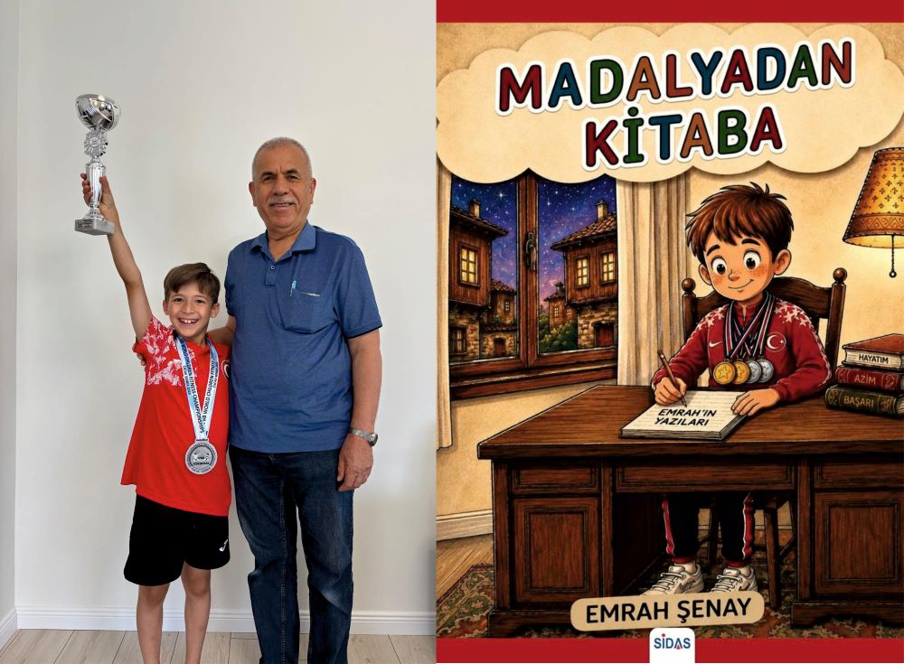 8 yaşında şampiyon, 10 yaşında yazar oldu